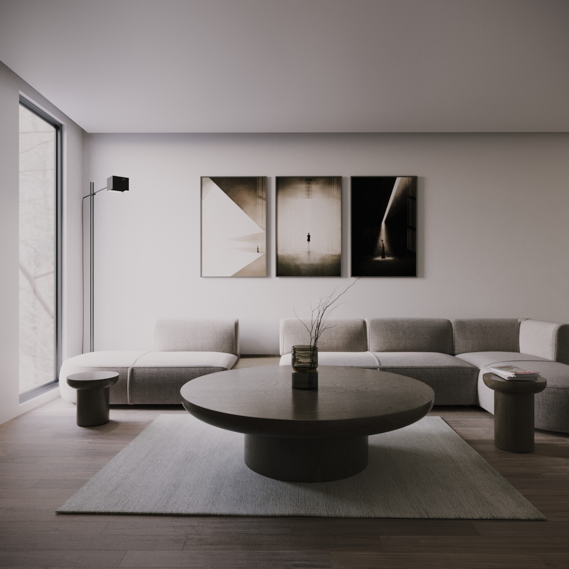 LIVING-ROOM DESIGN AND RENDER - تصویر 11531