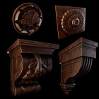 سیکا : گچ بری و کنده کاری (UE5)