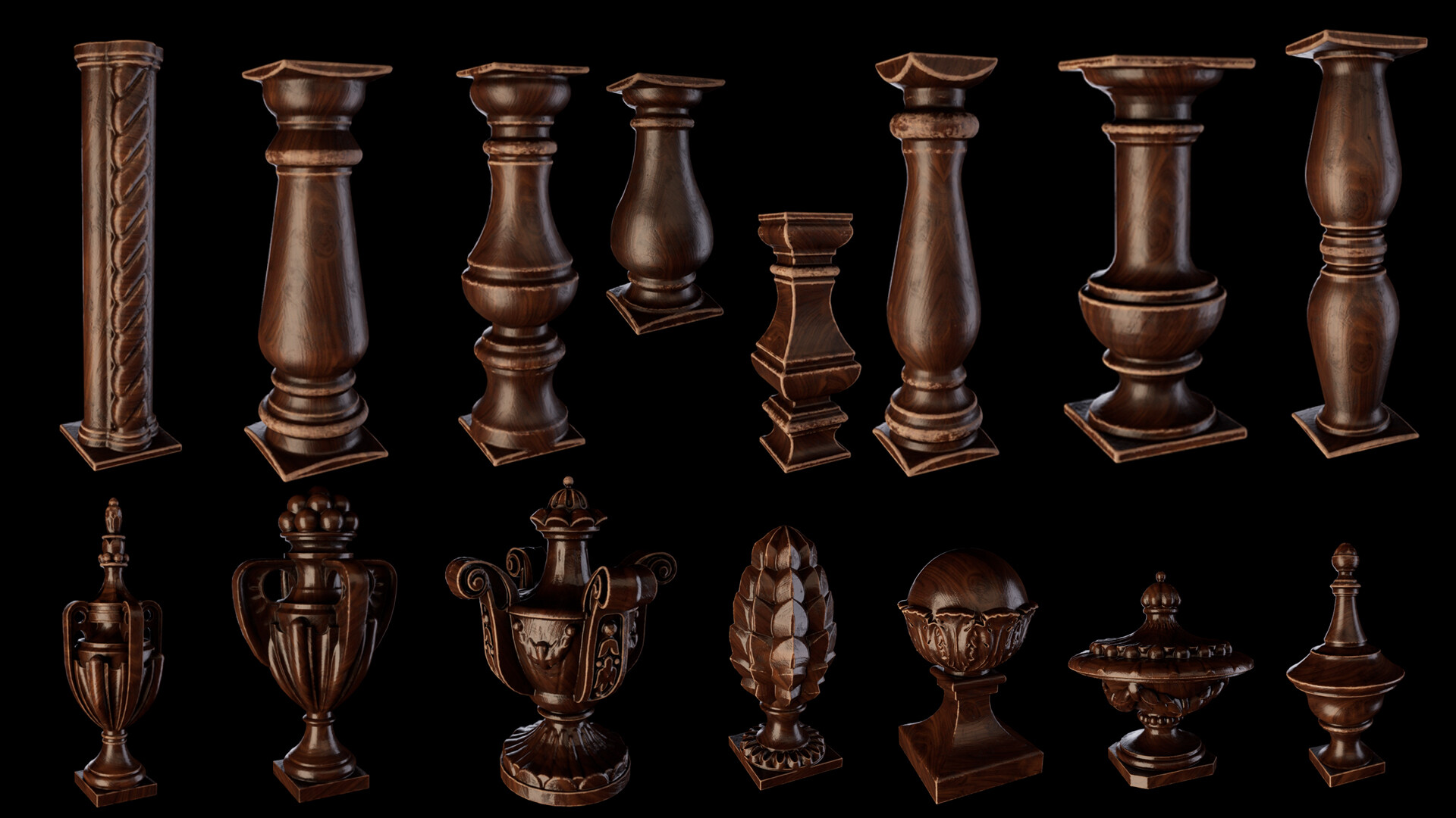 سیکا : گچ بری و کنده کاری (UE5) - تصویر 11545