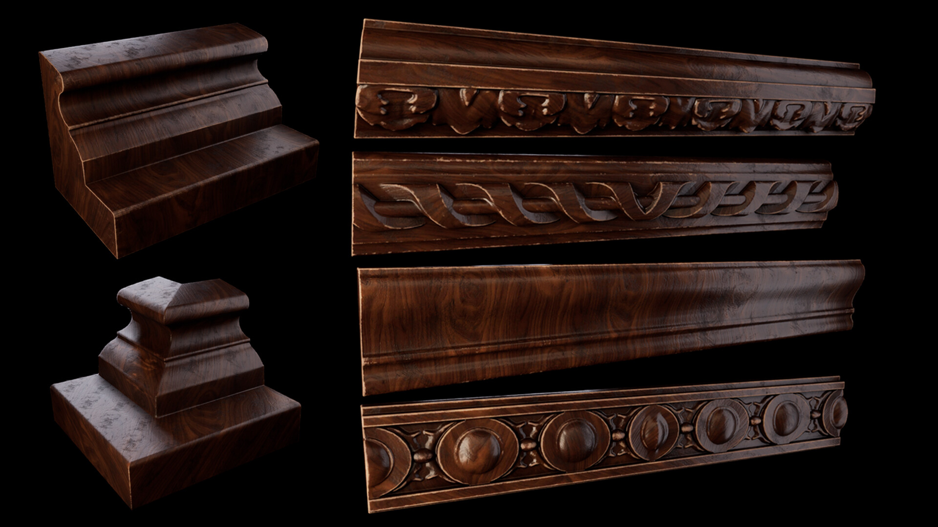 سیکا : گچ بری و کنده کاری (UE5) - تصویر 11547