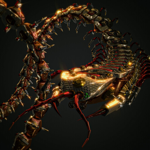 Legendary scolopendra