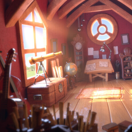 Beautiful day in Attic