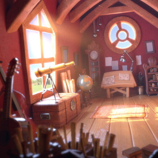 Beautiful day in Attic