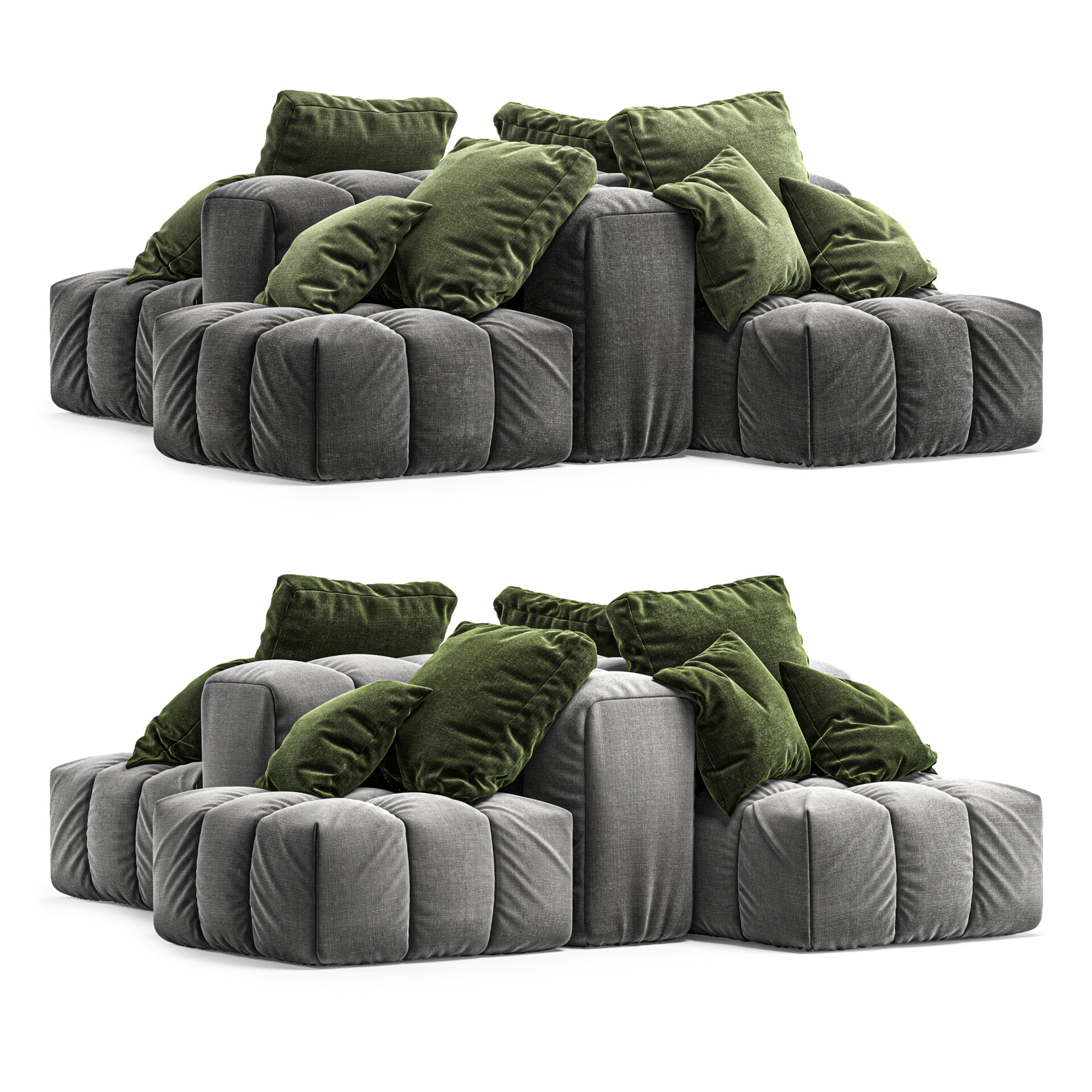 Arflex modular fabric sofa - تصویر 11825
