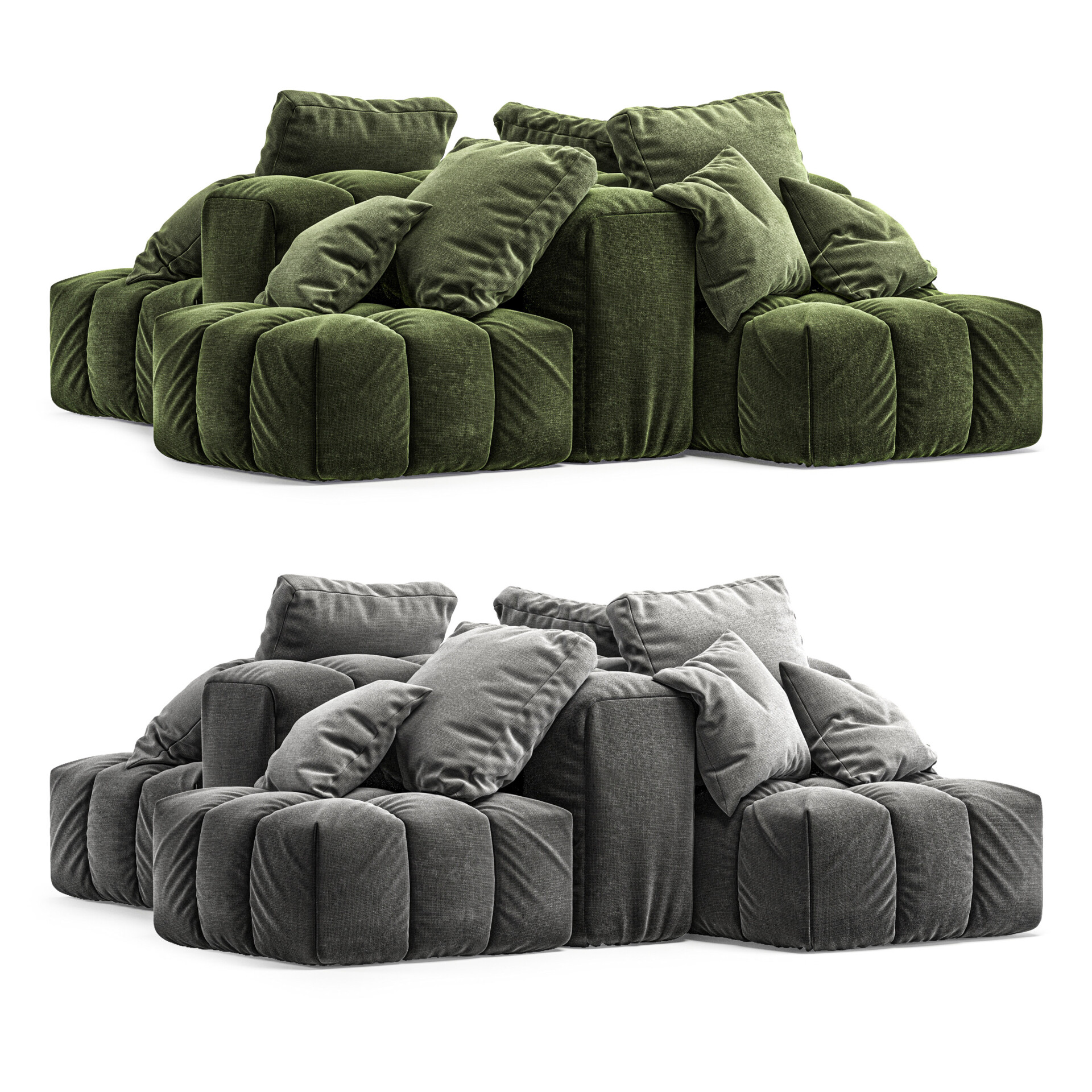 Arflex modular fabric sofa - تصویر 11826