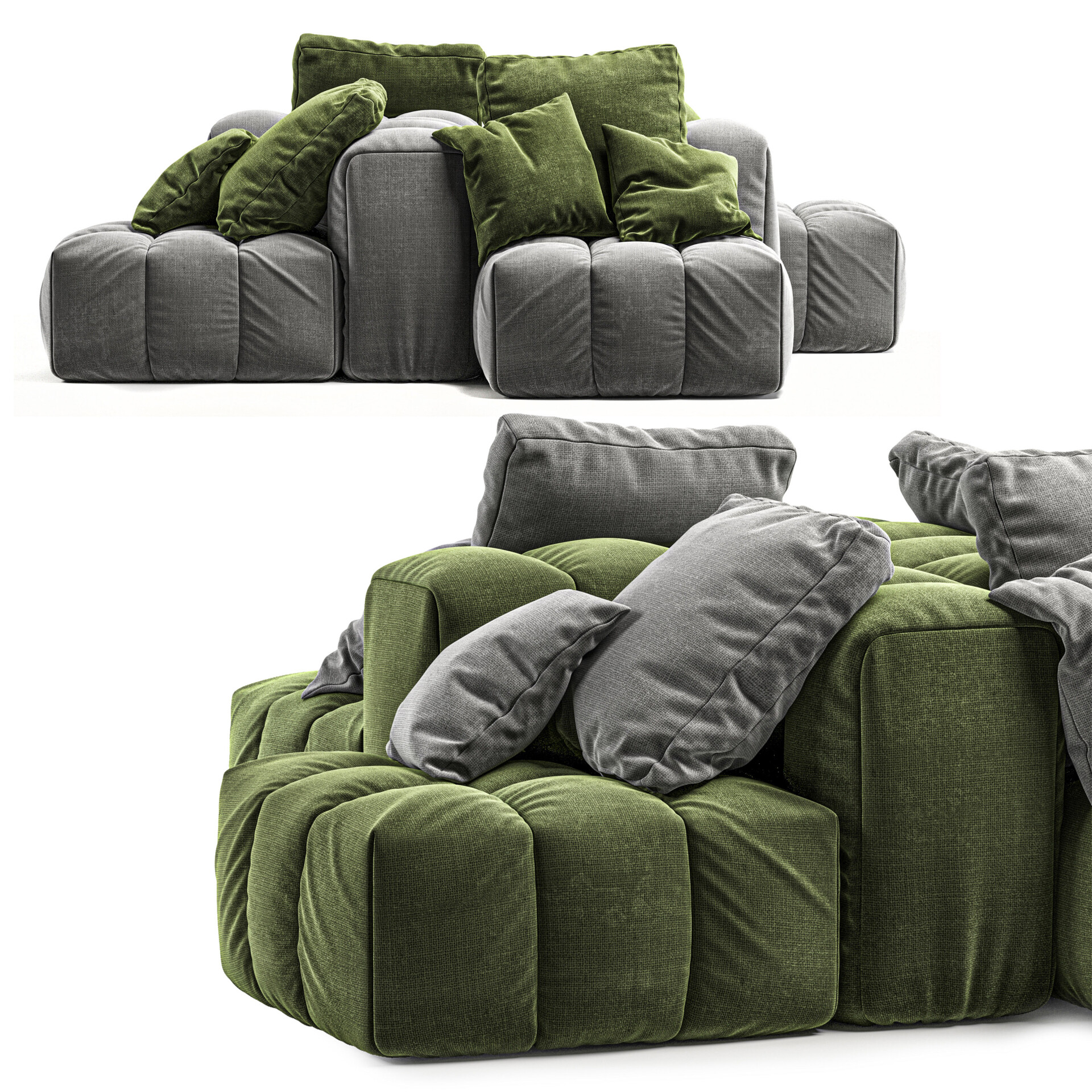 Arflex modular fabric sofa - تصویر 11827