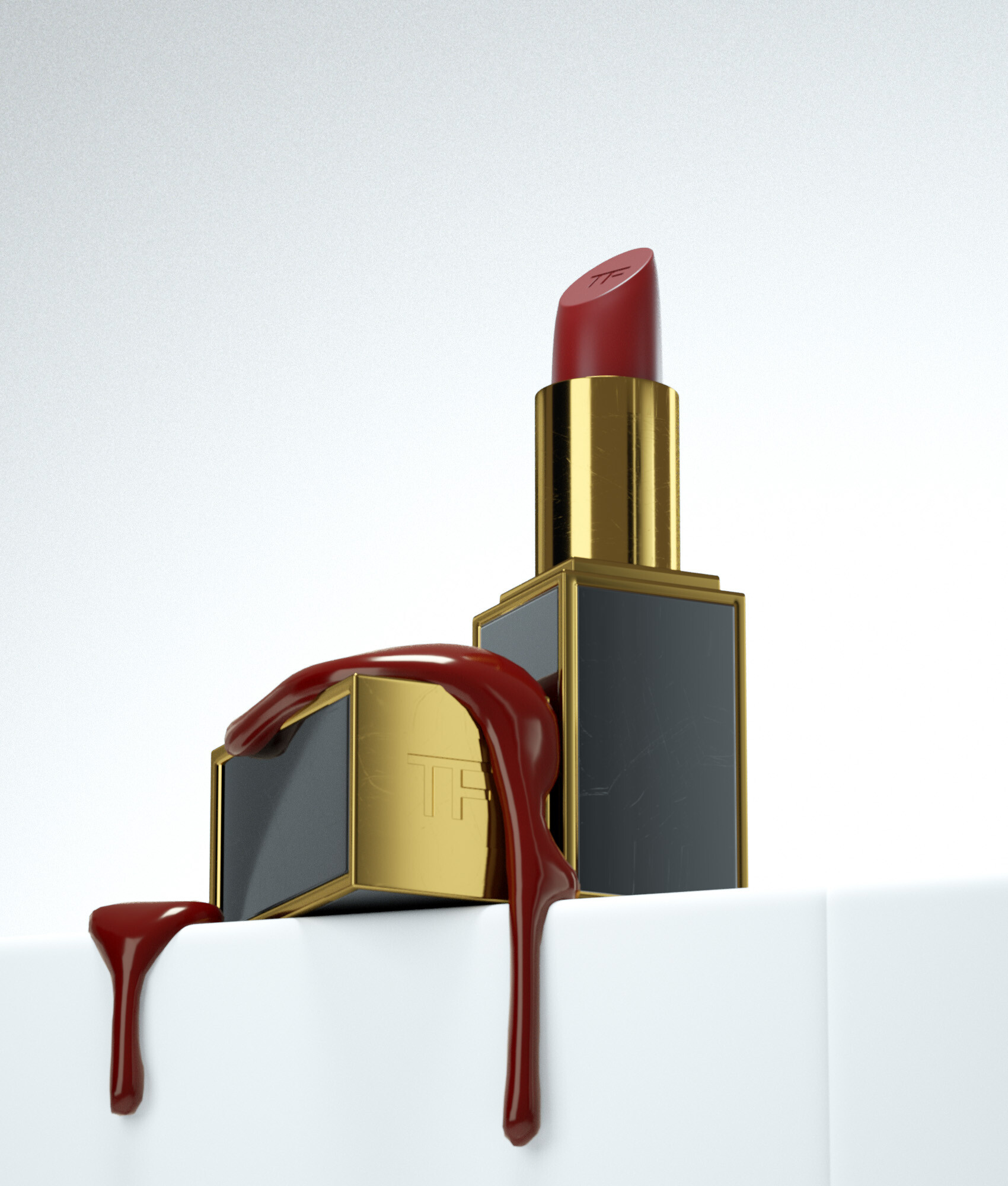 TOMFOR lipstick CGI visualization - تصویر 11834