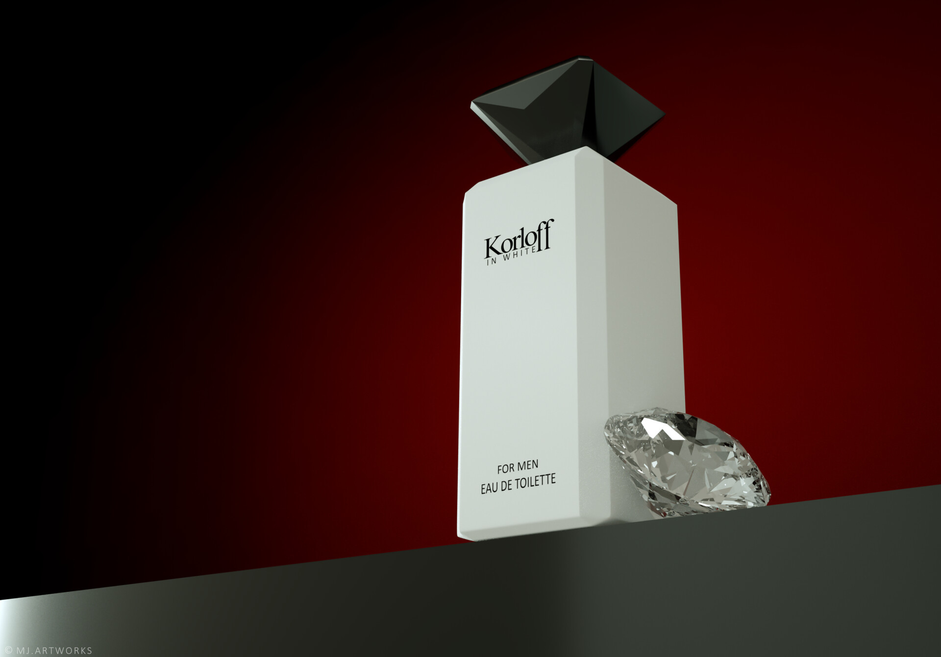 Korloff Perfume CGI Visualization - تصویر 11836