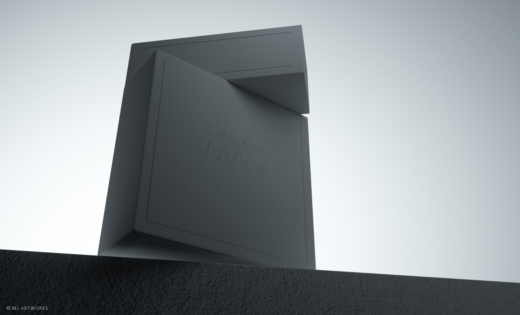 #01 CK MEN 3D Perfume I CGI Photography - تصویر 11899