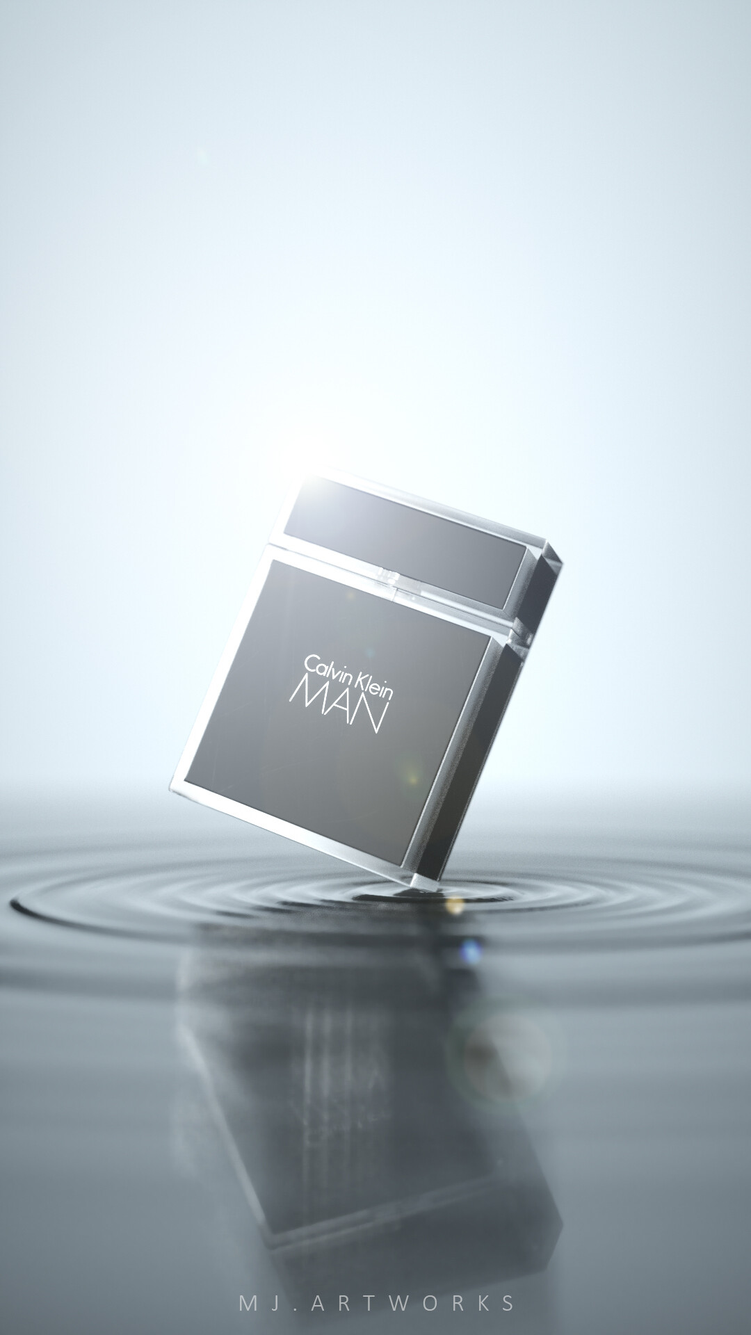 #03 CK MEN 3D Perfume I CGI Photography - تصویر 11902