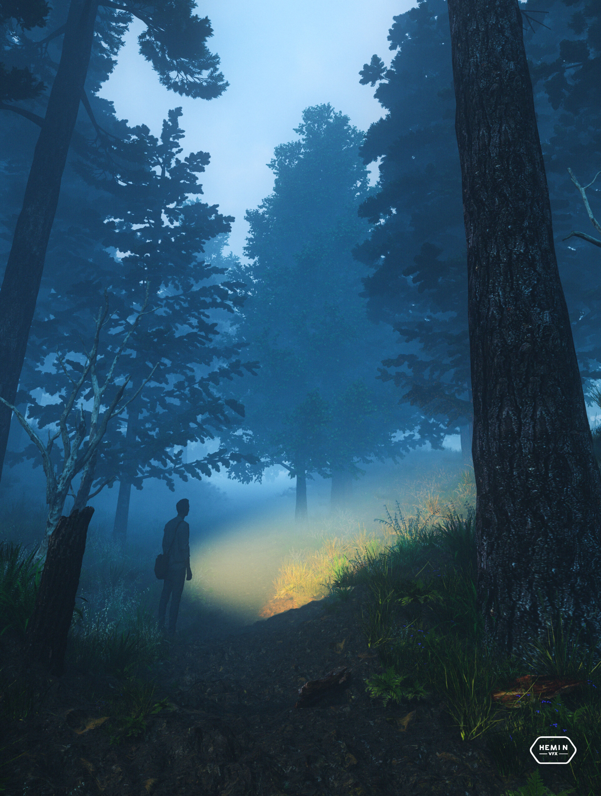 Lonely In unknown jungle and a beautiful path - تصویر 11923