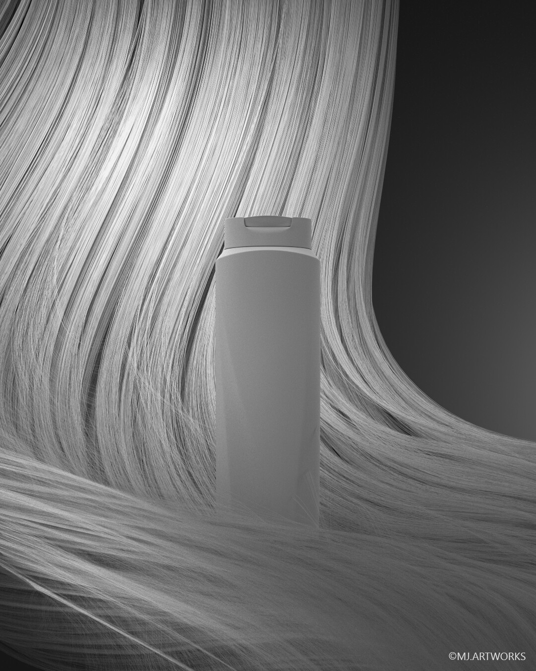 Sunsilk Hair shampoo CGI Photography shot#02 - تصویر 11966