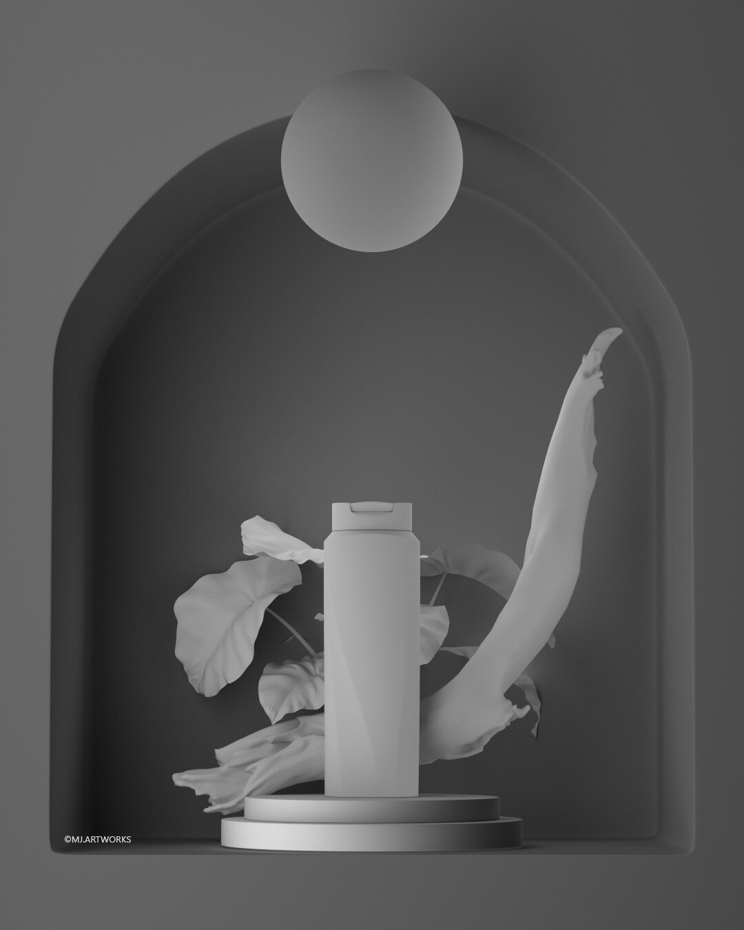 Sunsilk Hair shampoo CGI Photography shot#03 - تصویر 11968