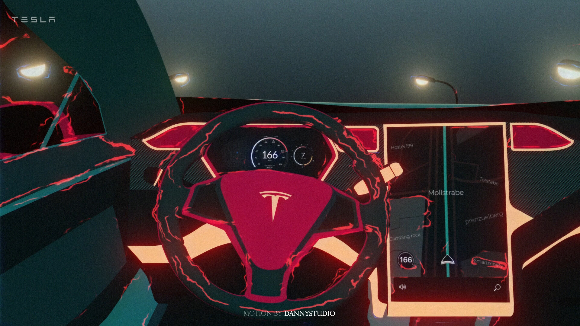 Motion Graphics for tesla - تصویر 11973