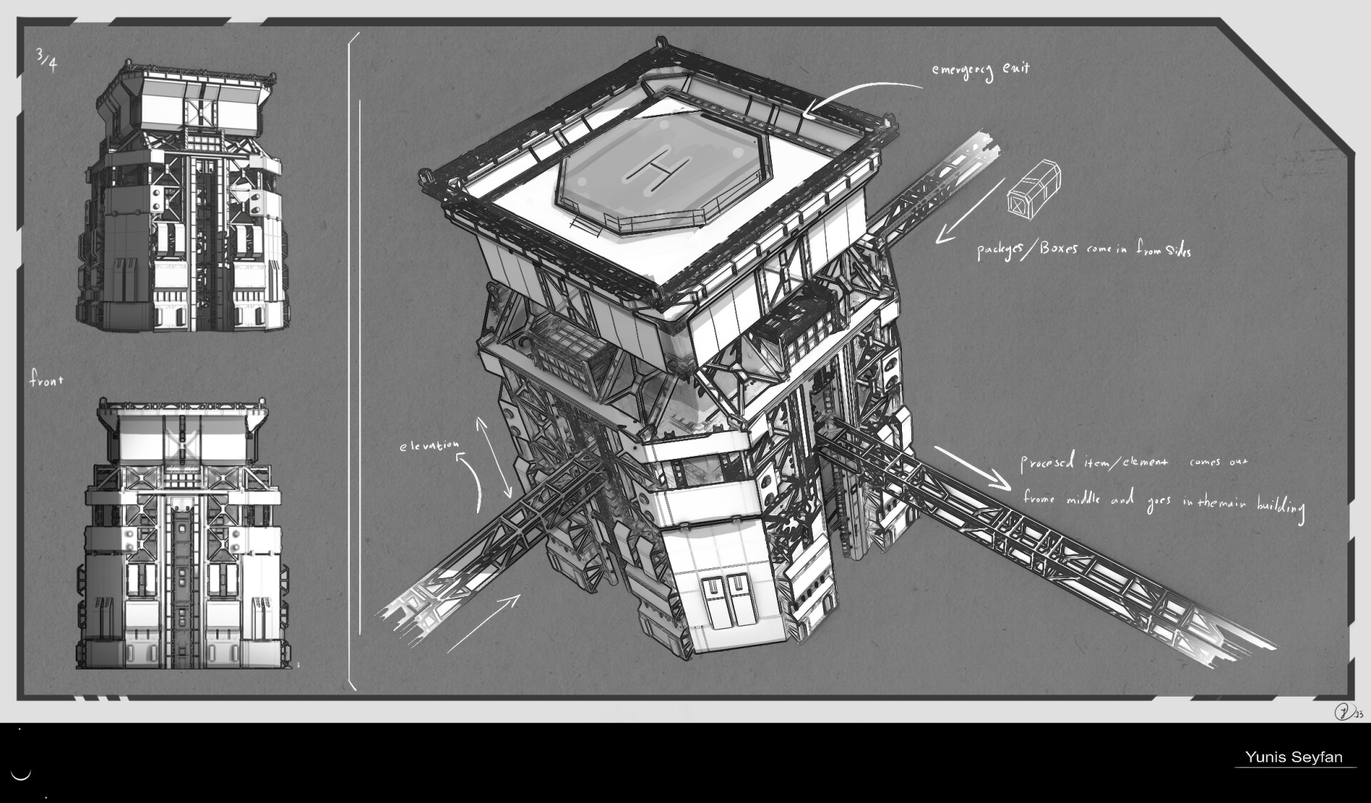 Research tower - تصویر 12012