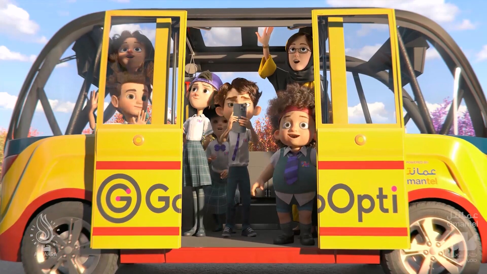 Teaser and animation Oman Tel - تصویر 12019