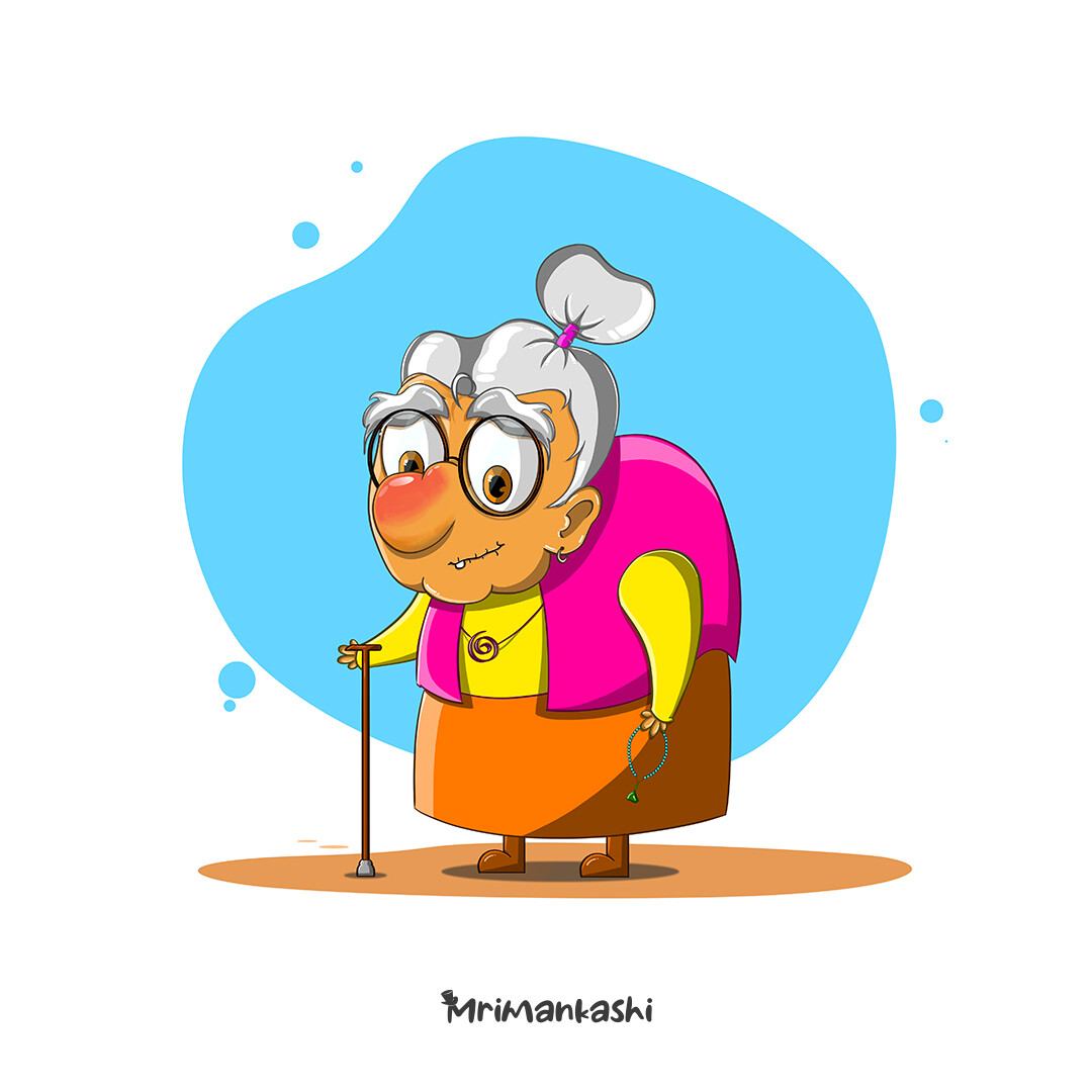 طراحی کاراکتر ننه جون - تصویر 12137