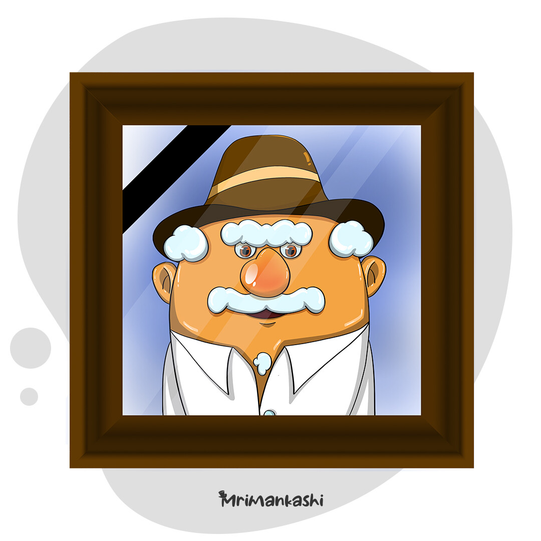 طراحی کاراکتر پدربزرگ مرحوم - تصویر 12208