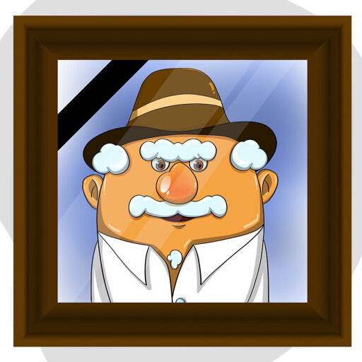 طراحی کاراکتر پدربزرگ مرحوم