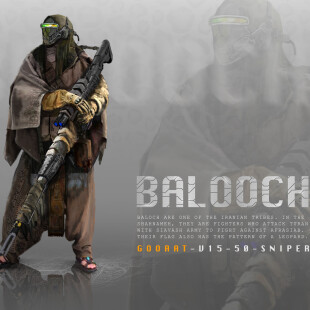 GOOAAT , the balooch sniper soldier