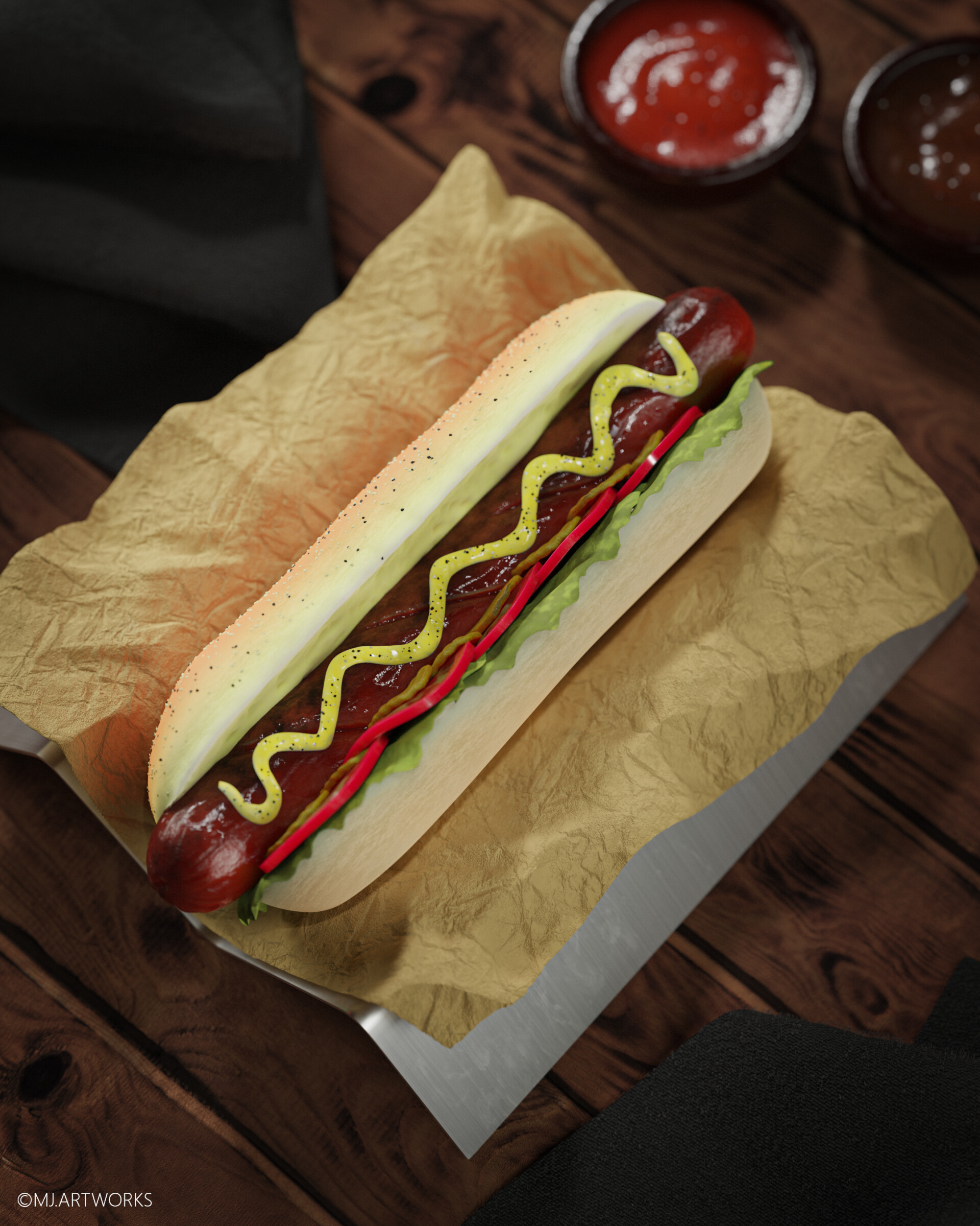 CGI Hotdog - تصویر 12240