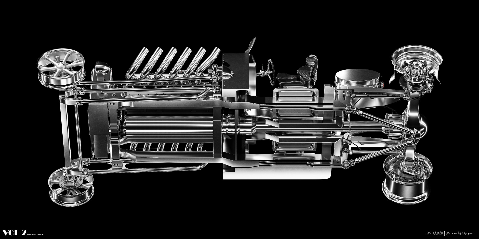 VOL 2 HOTROD truck - Part 3 - تصویر 12260