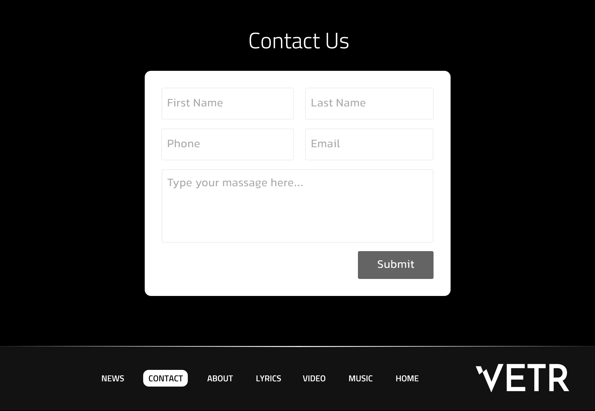 Redesign Vetr Website - تصویر 13362
