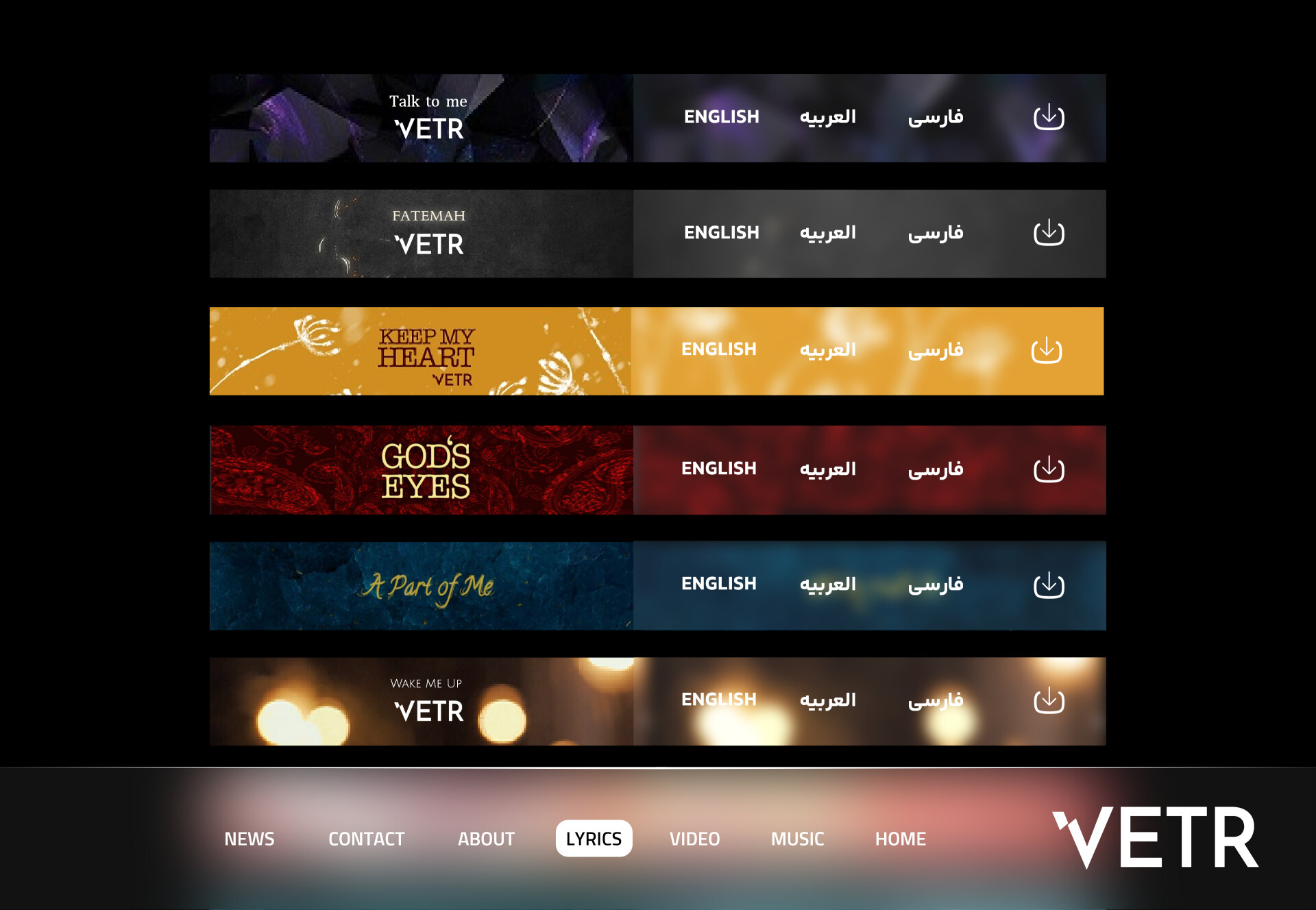 Redesign Vetr Website - تصویر 13363