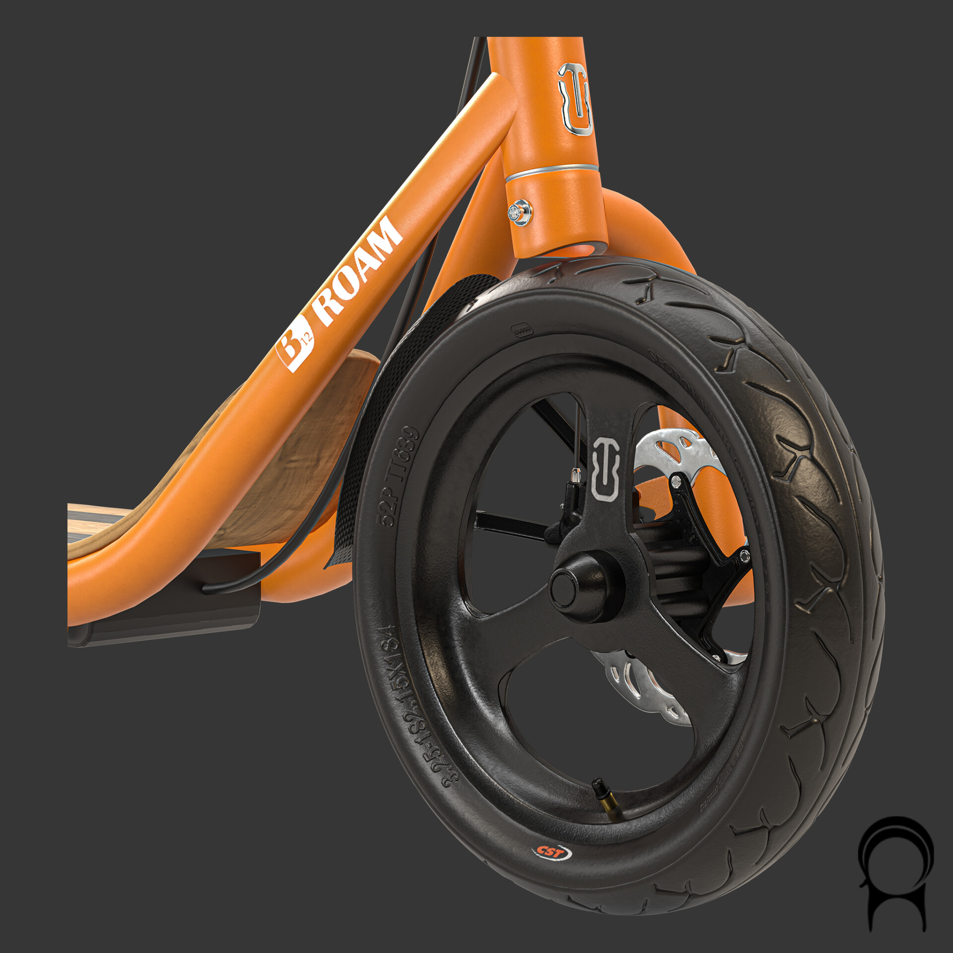 8Tev B12 Classic Electric Scooter - تصویر 12410