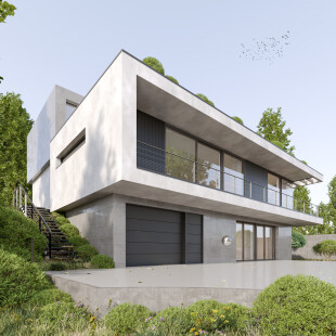 شبیه سازی نمای خارجی