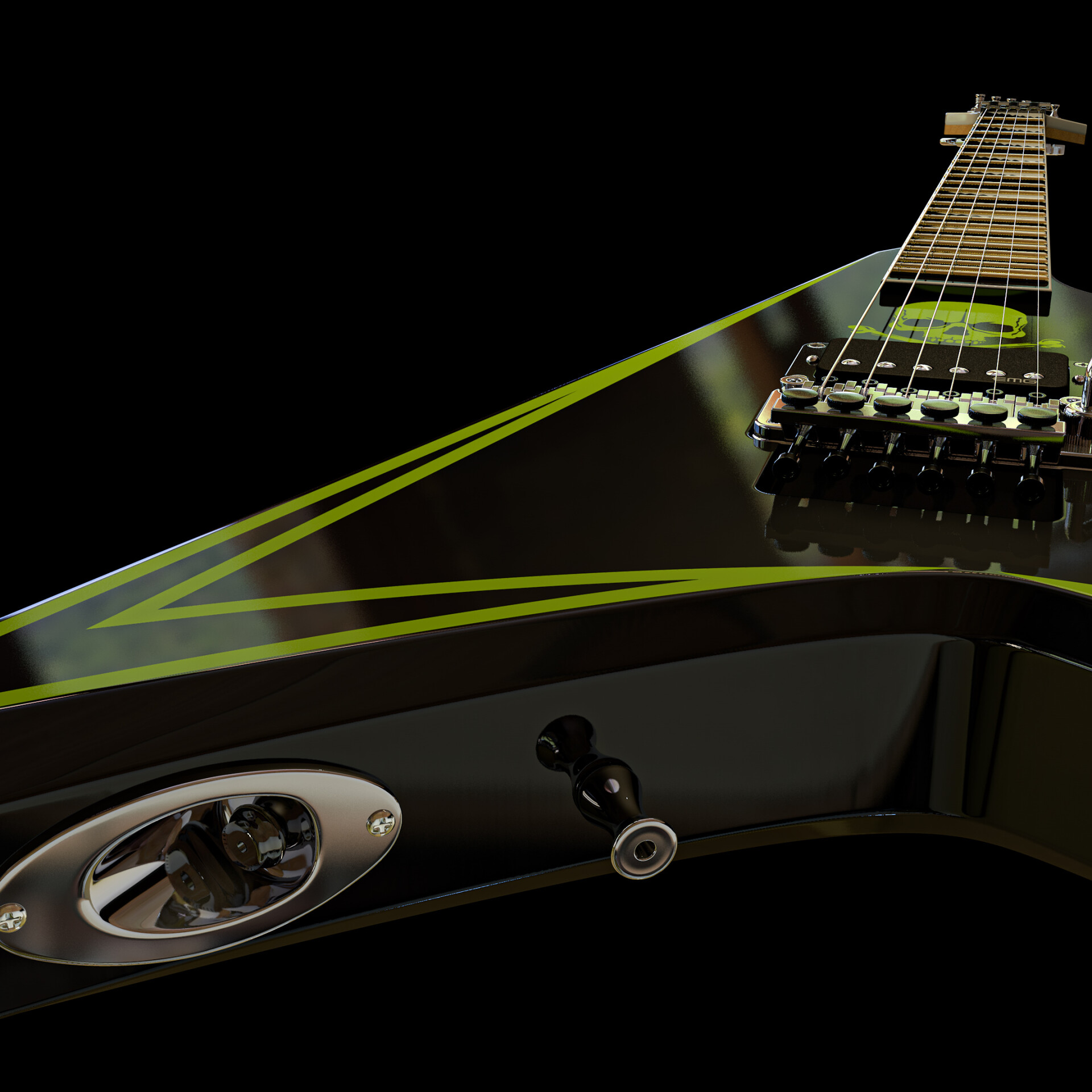 Alexi laiho guitar - تصویر 12464