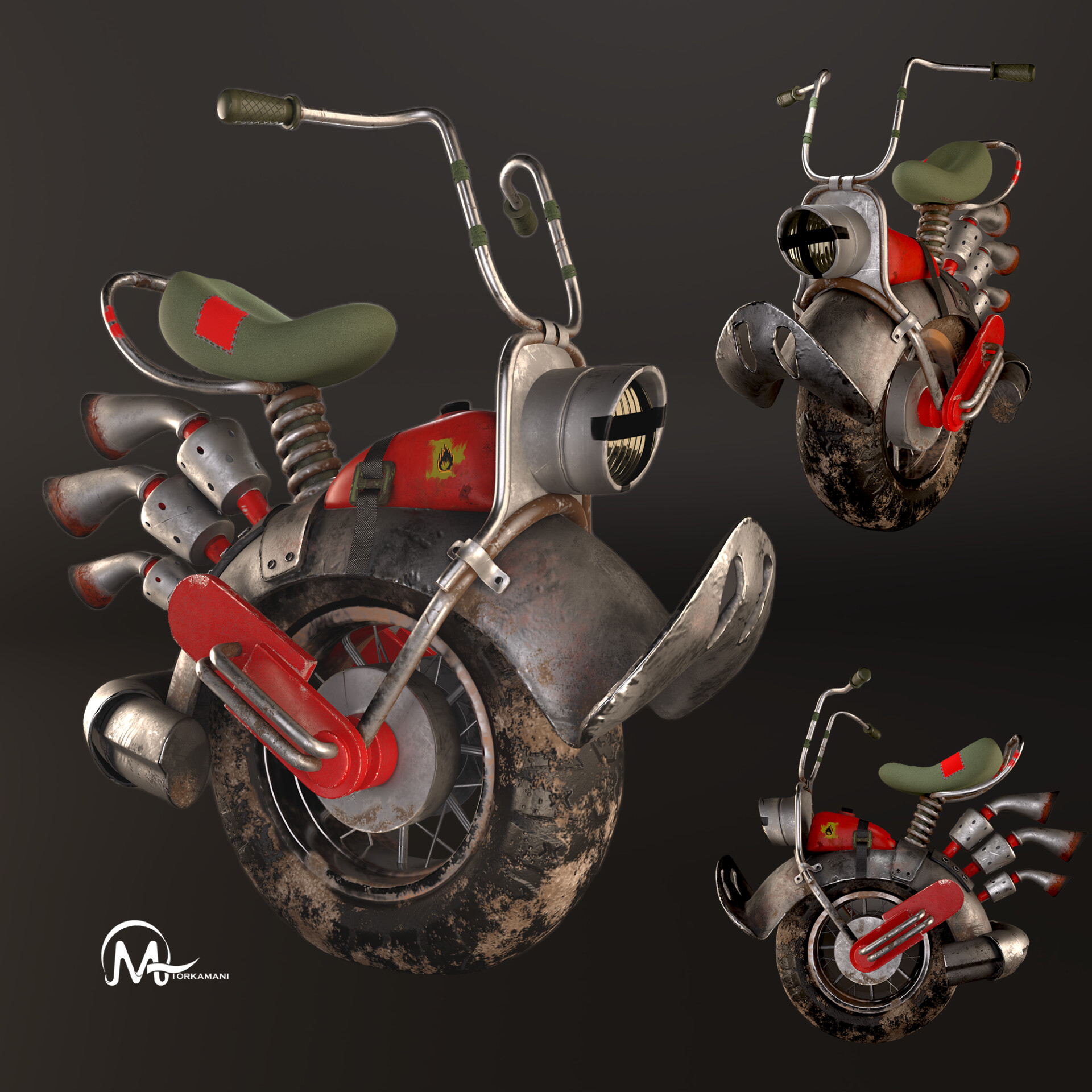 old motorcycle - تصویر 12550