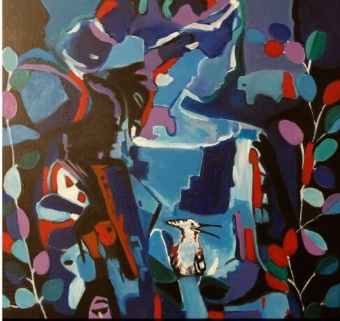 اسم تابلو پاییز آبی - تصویر 12583