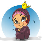 طراحی کاراکتر دختر