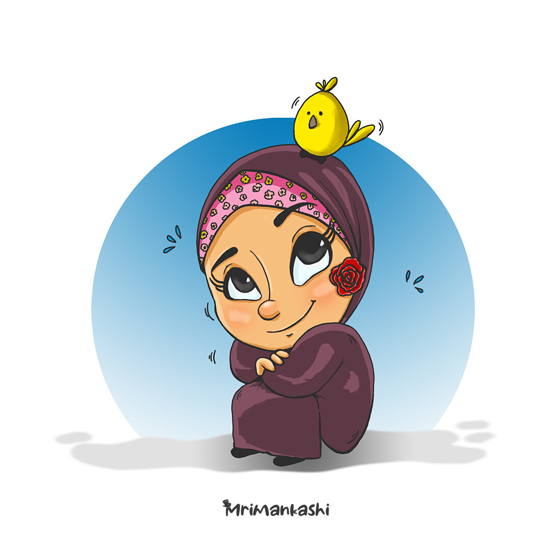 طراحی کاراکتر دختر - تصویر 12586