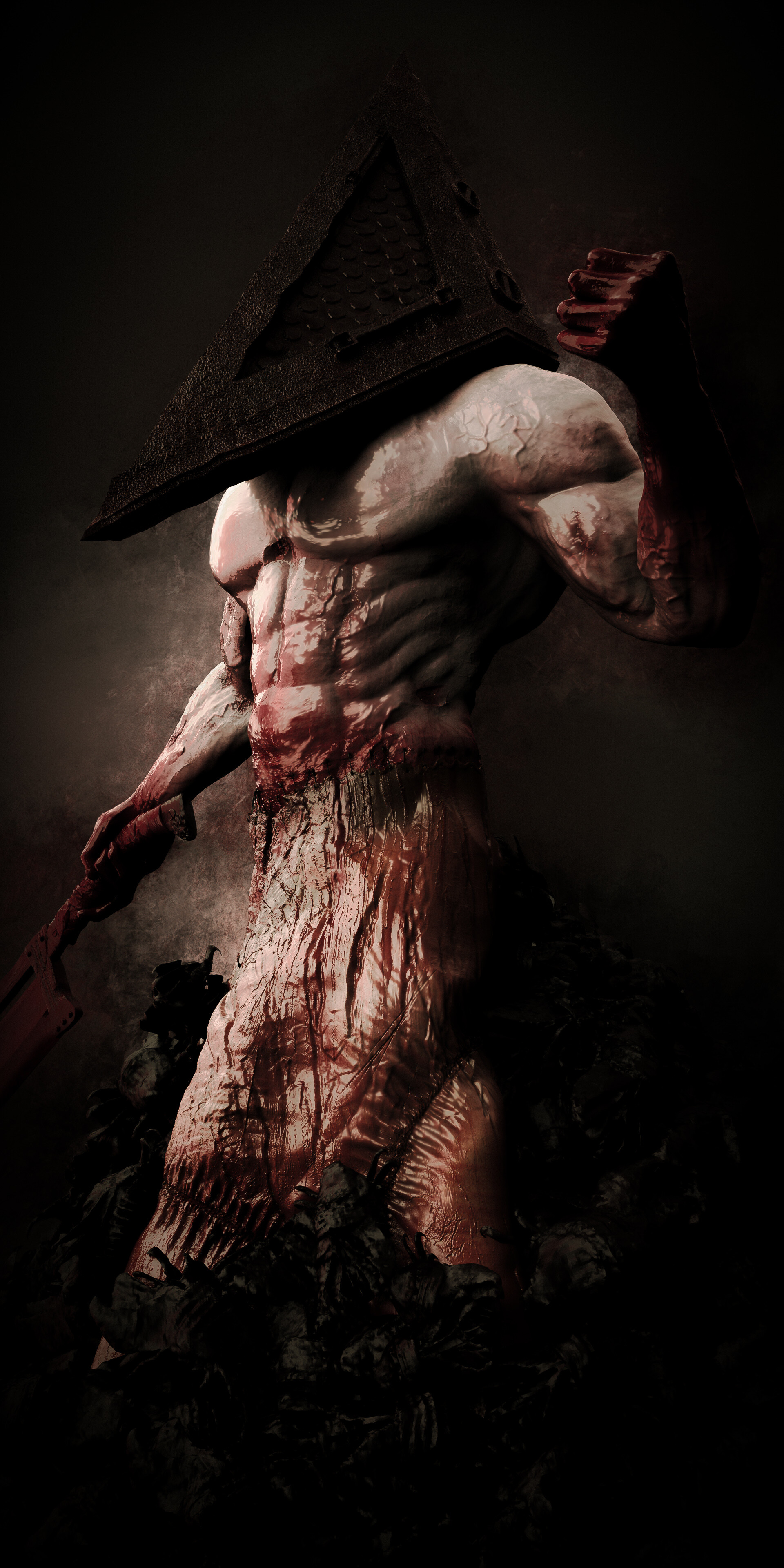 (pyramid head) کله هرمی از آرمین ممدوح - تصویر 12714