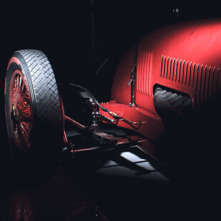 Maserati 8CM CGI
