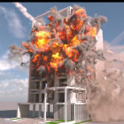 ساخت صحنه انفجار ساحتمان