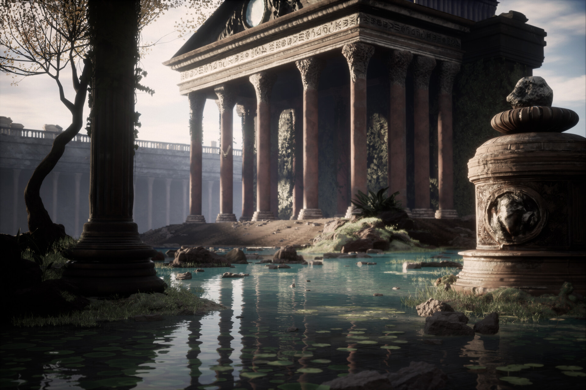 Aquarian Rome: A Captivating Unreal Engine Historical Environment - تصویر 12872