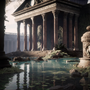 Aquarian Rome: A Captivating Unreal Engine Historical Environment