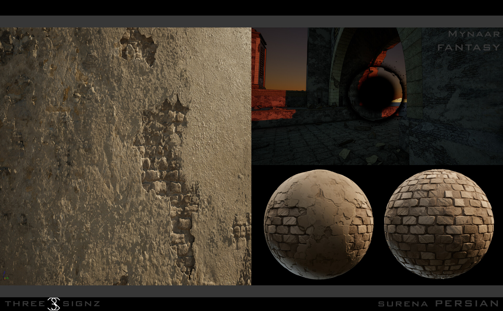 ماینار فانتزی - متریال استالایز آجر کهنه-SurenaPERSIAN - تصویر 12978