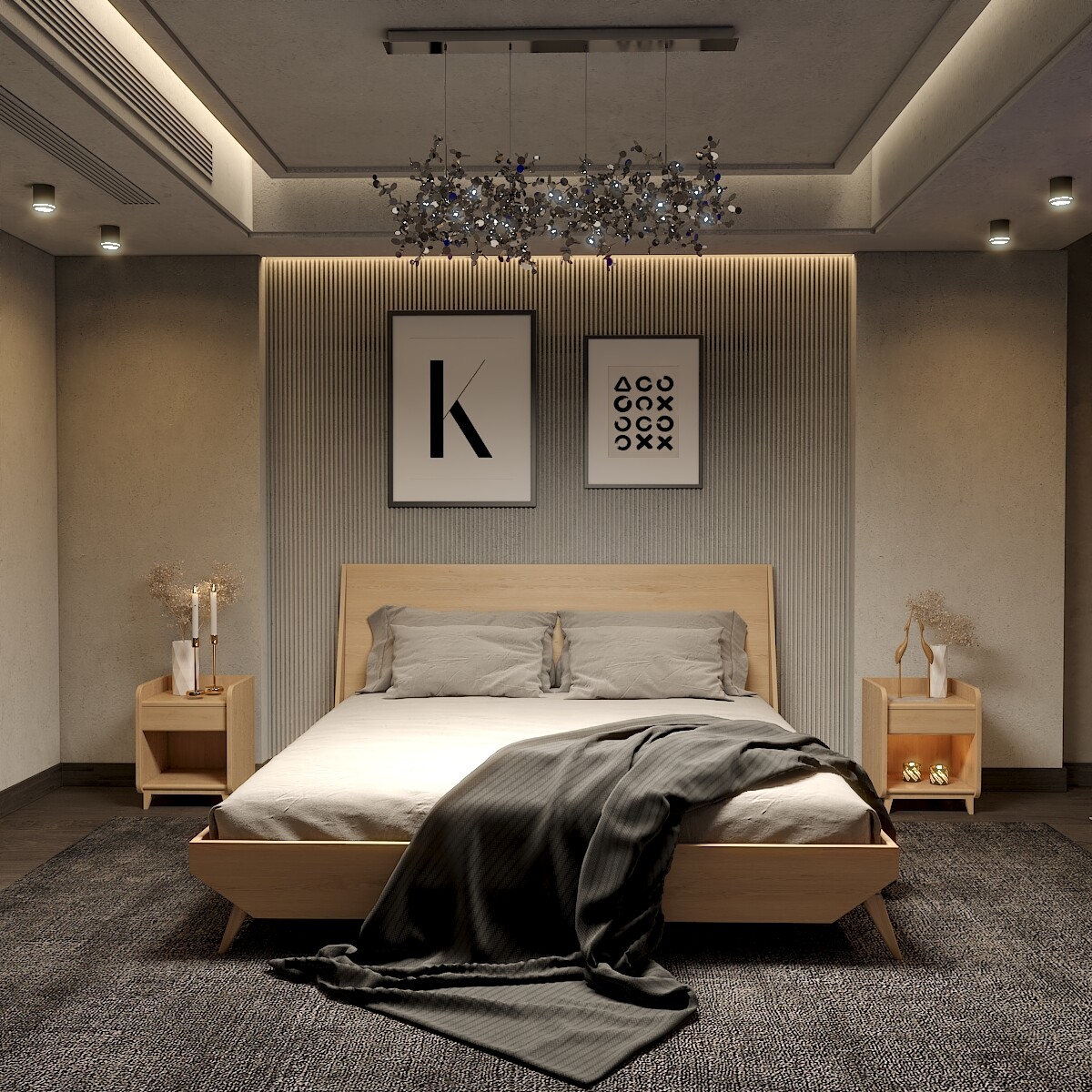 modern Bed Room - تصویر 13081