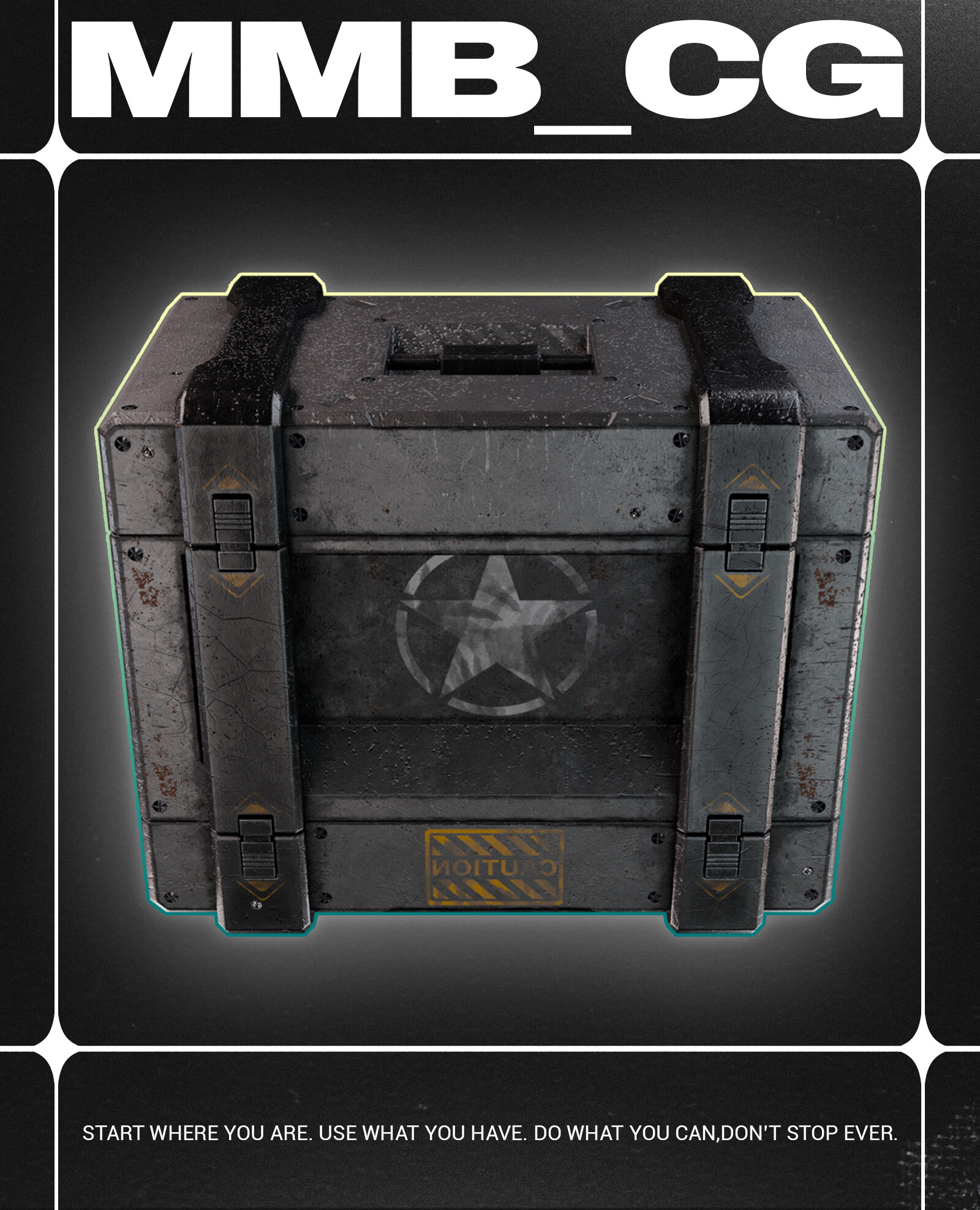 Low Poly Sci-fi Box 01 - تصویر 13108