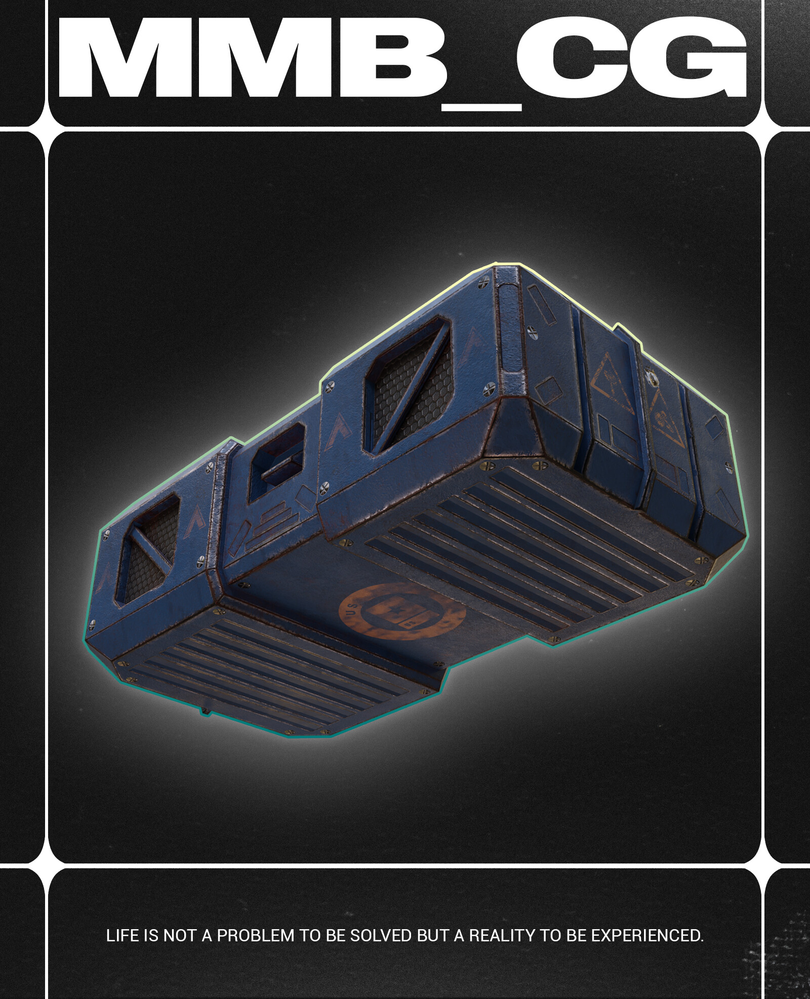 Low Poly Sci-Fi Box 03 - تصویر 13123