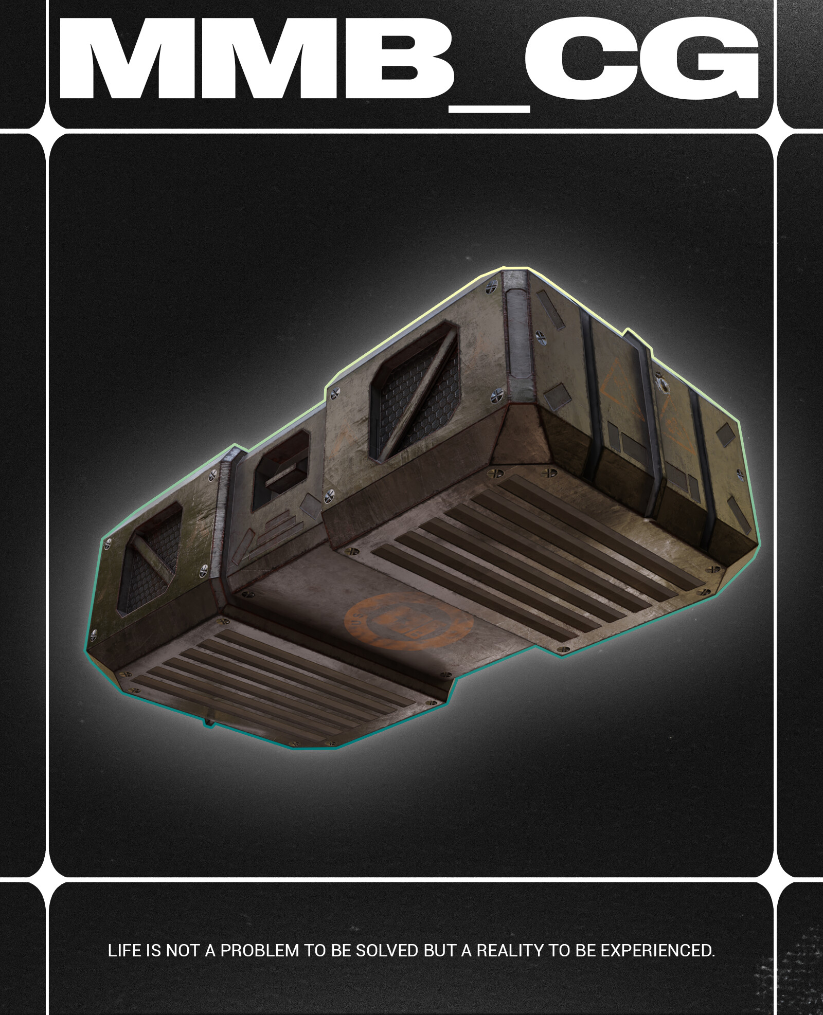 Low Poly Sci-Fi Box 03 - تصویر 13124