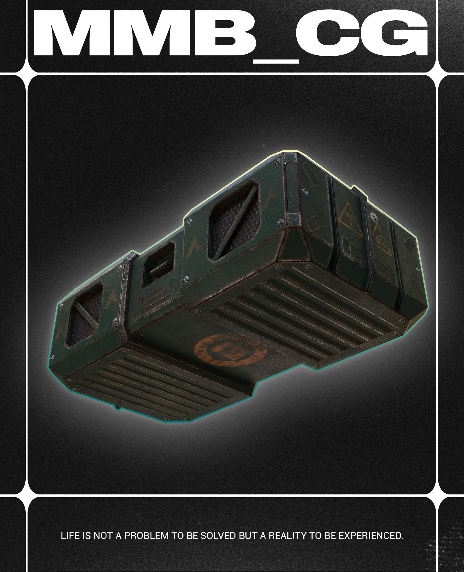 Low Poly Sci-Fi Box 03 - تصویر 13125