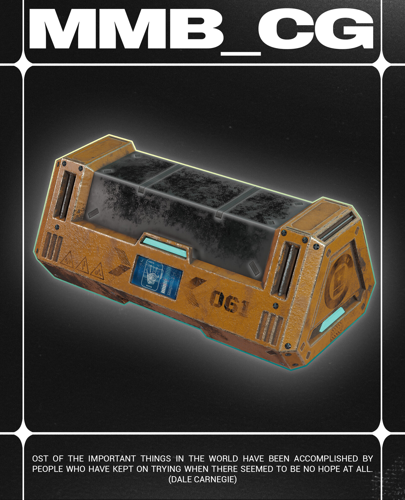 Low Poly Sci-Fi Box 04 - تصویر 13129