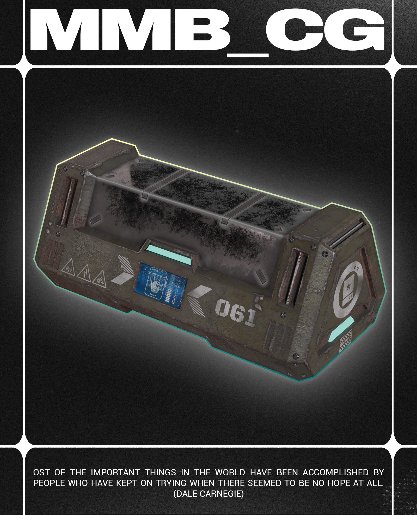 Low Poly Sci-Fi Box 04 - تصویر 13131