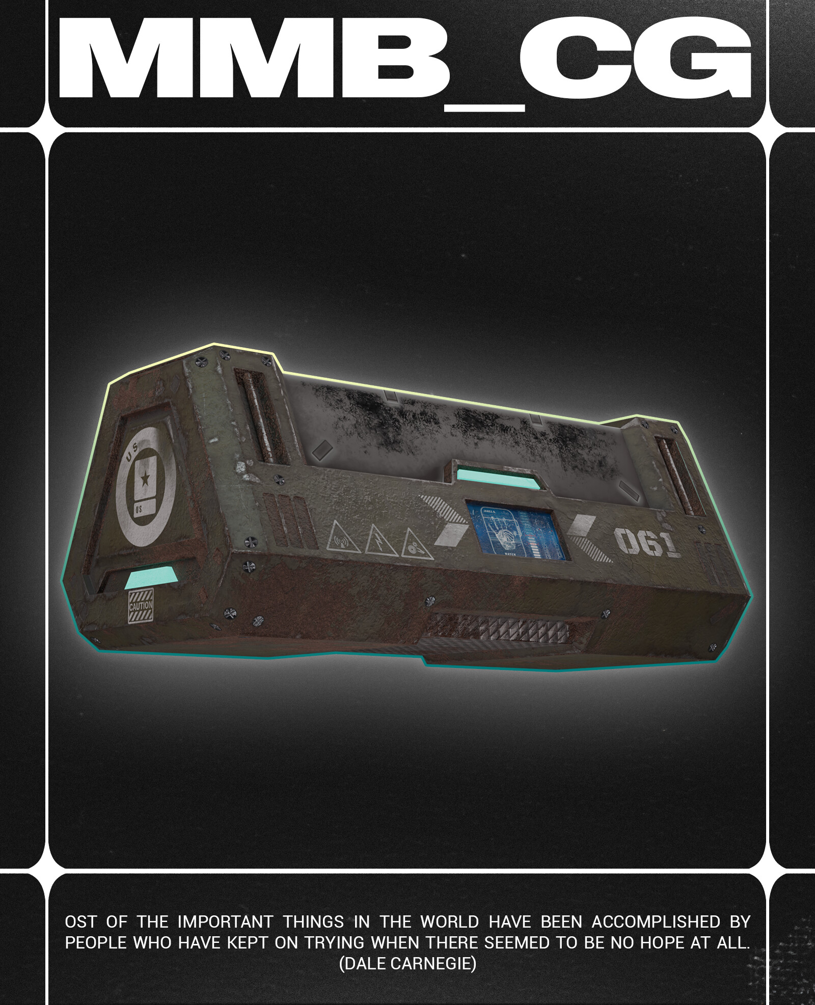 Low Poly Sci-Fi Box 04 - تصویر 13132