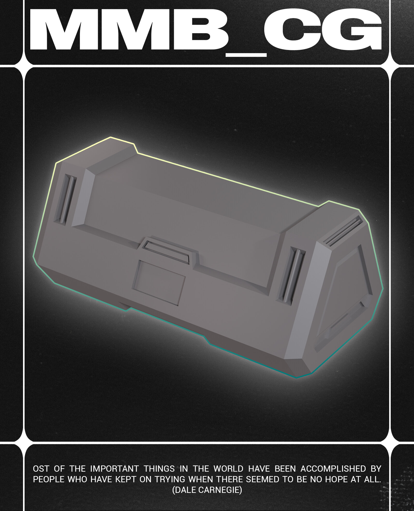 Low Poly Sci-Fi Box 04 - تصویر 13133